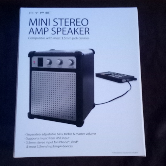Hype mini stereo amp speaker. - Picture 3 of 9